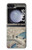 S3350 Utagawa Hiroshige Drum Bridge Yuhi Hill in Meguro Case For Samsung Galaxy Z Flip 5