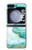 S3399 Green Marble Graphic Print Case For Samsung Galaxy Z Flip 5
