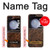 S3405 Fish Tattoo Leather Graphic Print Case For Samsung Galaxy Z Flip 5