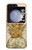 S3490 Gold Pineapple Case For Samsung Galaxy Z Flip 5