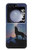 S3555 Wolf Howling Million Star Case For Samsung Galaxy Z Flip 5