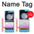 S3747 Trans Flag Polygon Case For Samsung Galaxy Z Flip 5