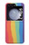 S3799 Cute Vertical Watercolor Rainbow Case For Samsung Galaxy Z Flip 5