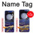 S3906 Navy Blue Purple Marble Case For Samsung Galaxy Z Flip 5