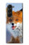 S0417 Fox Case For Samsung Galaxy Z Fold 5