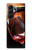 S2396 Red Wine Bottle And Glass Case For Samsung Galaxy Z Fold 5