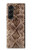 S2875 Rattle Snake Skin Graphic Printed Case For Samsung Galaxy Z Fold 5