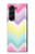 S3514 Rainbow Zigzag Case For Samsung Galaxy Z Fold 5