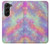 S3706 Pastel Rainbow Galaxy Pink Sky Case For Samsung Galaxy Z Fold 5