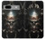 S1027 Hardcore Metal Skull Case For Google Pixel 7a