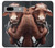S1271 Crazy Cow Case For Google Pixel 7a S1271 Crazy Cow Case For Google Pixel 7a