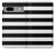 S1596 Black and White Striped Case For Google Pixel 7a