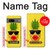 S2443 Funny Pineapple Sunglasses Kiss Case For Google Pixel 7a