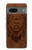 S2529 Leo Zodiac Tattoo Brown Graphic Print Case For Google Pixel 7a