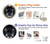 S2823 Black Wolf Blue Eyes Face Case For Google Pixel 7a