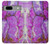 S2907 Purple Turquoise Stone Case For Google Pixel 7a