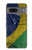 S3297 Brazil Flag Vintage Football Graphic Case For Google Pixel 7a