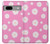 S3500 Pink Floral Pattern Case For Google Pixel 7a