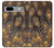 S3691 Gold Peacock Feather Case For Google Pixel 7a