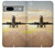 S3837 Airplane Take off Sunrise Case For Google Pixel 7a