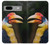 S3876 Colorful Hornbill Case For Google Pixel 7a