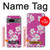S3924 Cherry Blossom Pink Background Case For Google Pixel 7a