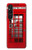 S0058 British Red Telephone Box Case For Sony Xperia 1 V