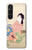 S0889 Japan Art Kimono Case For Sony Xperia 1 V