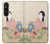 S0889 Japan Art Kimono Case For Sony Xperia 1 V