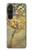 S1978 Van Gogh Letter Pear Tree Blossom Case For Sony Xperia 1 V
