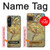 S1978 Van Gogh Letter Pear Tree Blossom Case For Sony Xperia 1 V