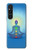 S2295 Bhuddha Aura Chakra Balancing Healing Case For Sony Xperia 1 V