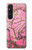S2449 Pink Blossoming Almond Tree Van Gogh Case For Sony Xperia 1 V