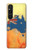 S2494 Australia Flag Map Rock Texture Case For Sony Xperia 1 V