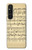 S2504 Vintage Music Sheet Case For Sony Xperia 1 V