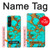 S2688 Aqua Copper Turquoise Gemstone Graphic Case For Sony Xperia 1 V