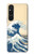 S2790 Hokusai Under The Wave off Kanagawa Case For Sony Xperia 1 V