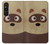 S2825 Cute Cartoon Raccoon Case For Sony Xperia 1 V