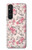 S3095 Vintage Rose Pattern Case For Sony Xperia 1 V