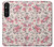 S3095 Vintage Rose Pattern Case For Sony Xperia 1 V