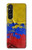 S3306 Colombia Flag Vintage Football Graphic Case For Sony Xperia 1 V