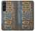 S3750 Vintage Vehicle Registration Plate Case For Sony Xperia 1 V
