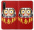 S3045 Japan Good Luck Daruma Doll Case For Sony Xperia 10 V