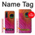 S3201 Pink Peacock Feather Case For Sony Xperia 10 V