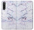 S3215 Seamless Pink Marble Case For Sony Xperia 10 V