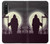 S3262 Grim Reaper Night Moon Cemetery Case For Sony Xperia 10 V