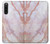 S3482 Soft Pink Marble Graphic Print Case For Sony Xperia 10 V