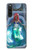 S3912 Cute Little Mermaid Aqua Spa Case For Sony Xperia 10 V