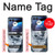 S0123 Grim White Wolf Case For Motorola Razr 40 Ultra