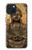 S0344 Buddha Rock Carving Case For iPhone 15 S0344 Buddha Rock Carving Case For iPhone 15